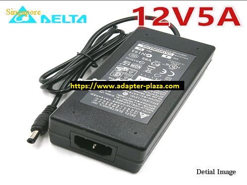 *Brand NEW* DELTA 524475-025 12V 5A 60W AC DC ADAPTE POWER SUPPLY